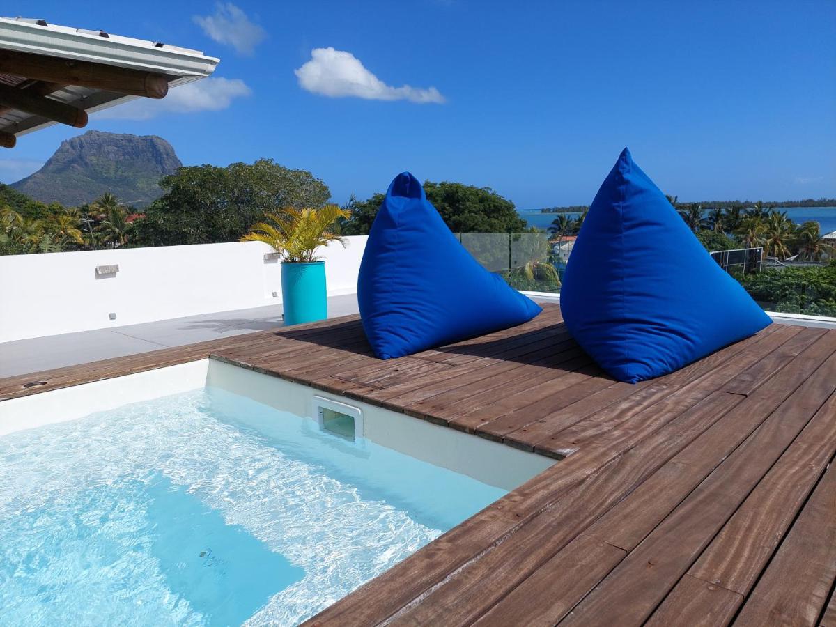 Hotel Les Terrasses du Bénitier La Gaulette Esterno foto